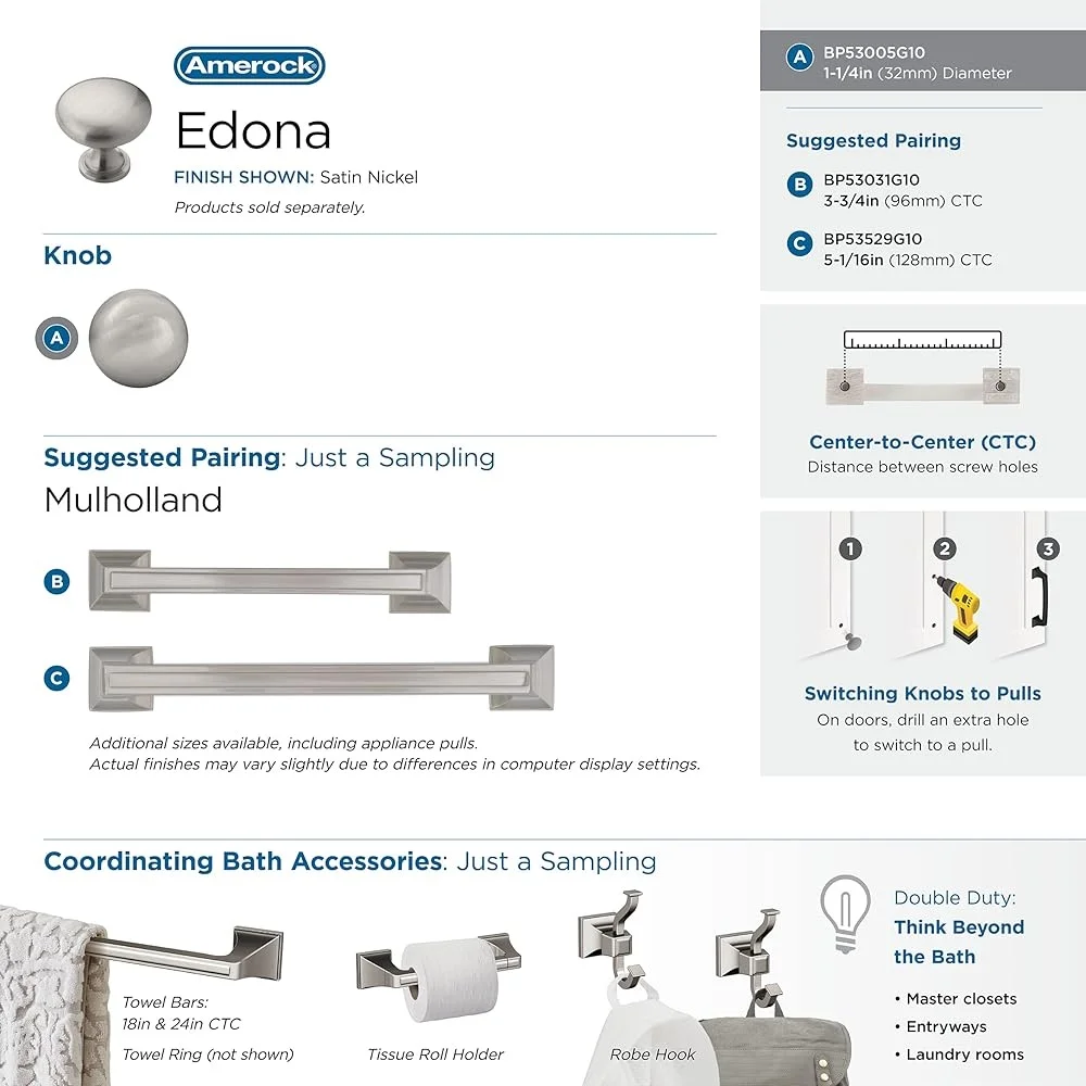 サテンニッケルキャビネットノブ 10 個パック耐久性のある亜鉛引き出しハードウェア簡単なインストール伝統的なスタイルのアップグレード