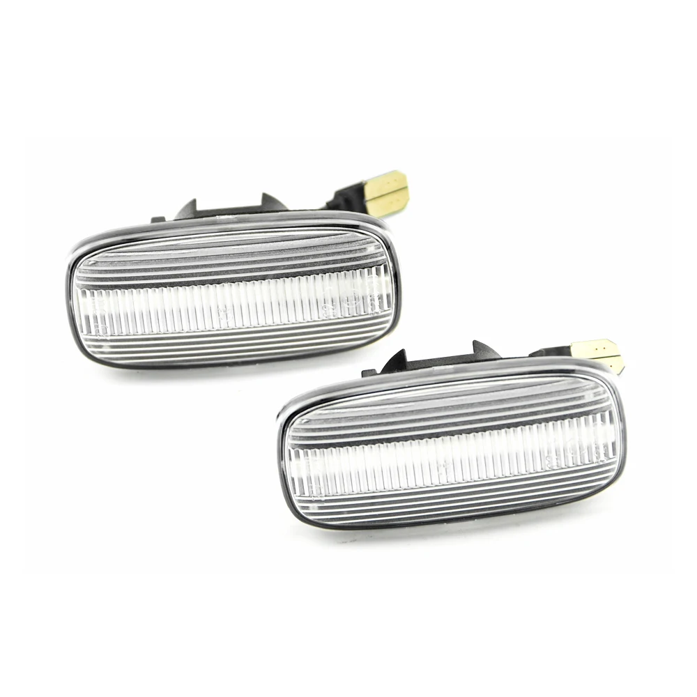 

Подходит для Nissan AE50 скорой помощи AWC34 STAGEA FGY33 CIMA P11 P11E R11 Presea, 2 шт., светодиодный динамический боковой указатель поворота