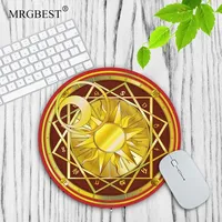 Cute Sakura Magic Circle Mouse Mat Keyboard Mat Desk Accessories Start Mouse Carpet Mouse for Computer Kawaii Rug Memo Pad Mice