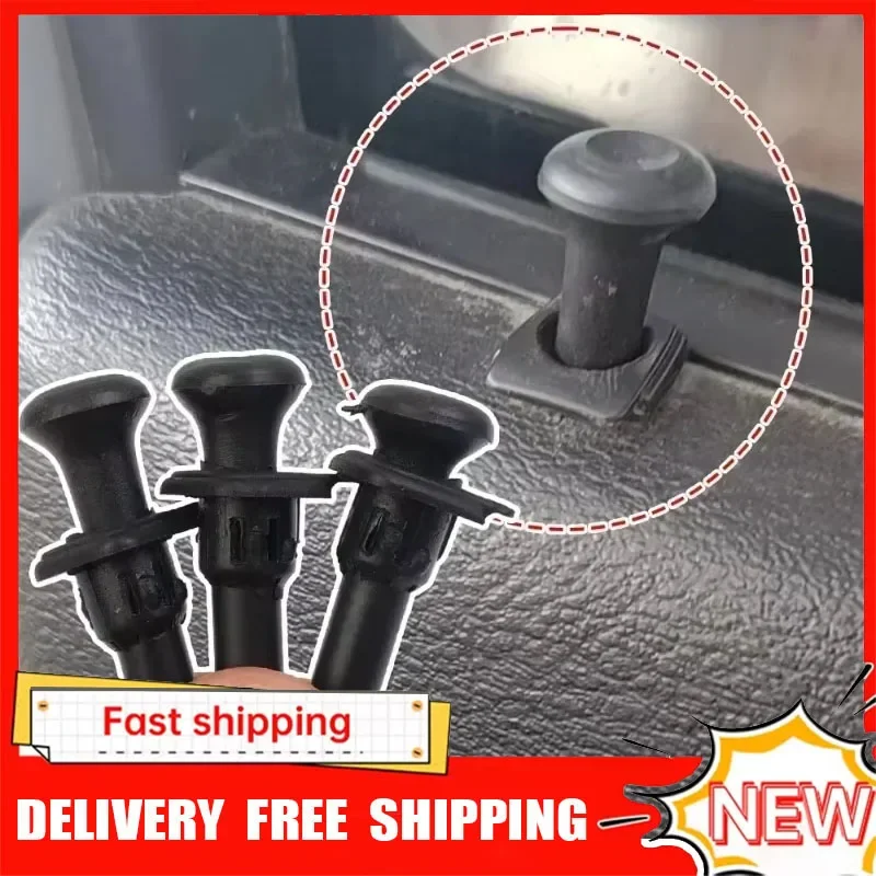 

4/8 шт. внутренний дверной замок грузовика, автомобильный защитный дверной замок, булавка Kin Pull Pin Golf Passat 191837187, универсальная защитная крышка