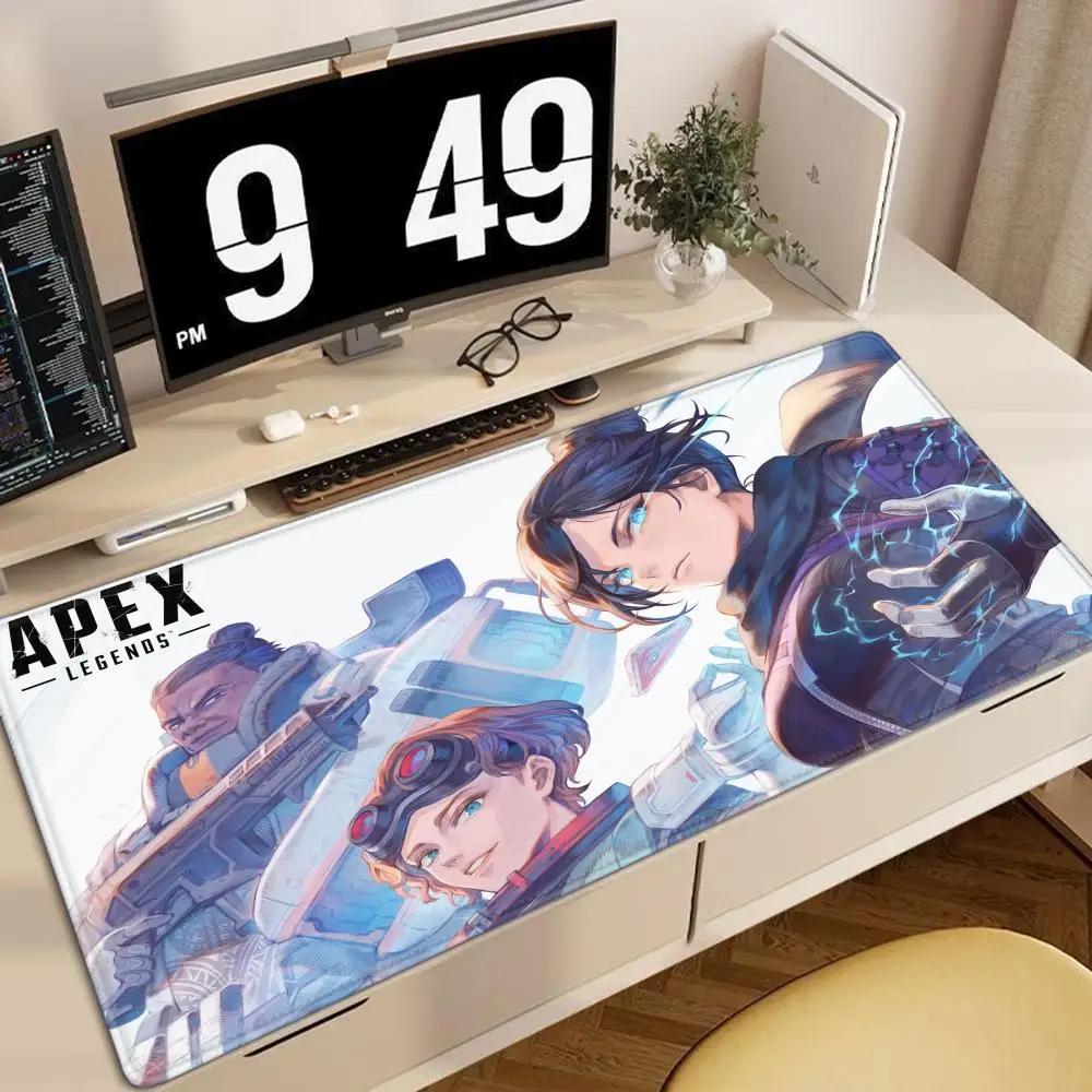 XXL Apex Legends Mouse Pad Art Large Overlock Edge Mat Rubber Speed PC Computer Gaming Anime Mousepad Desk Keyboard Mat Mausepad