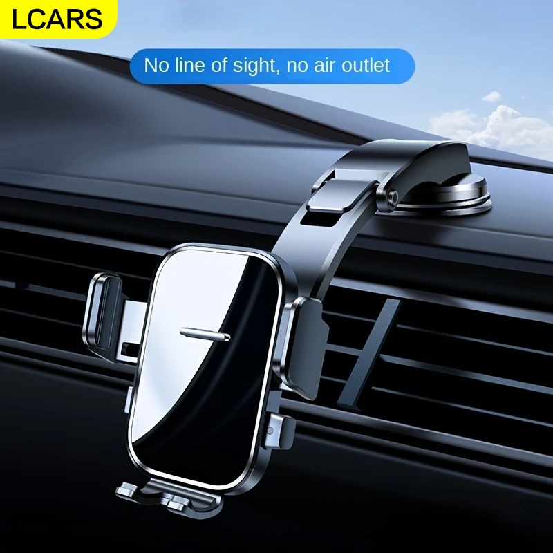 Lcars Handyhalterung fürs Auto, Saugnapf-Universalhalterung für das Armaturenbrett, selbstklebende Anti-Shake-Halterung für das Armaturenbrett, geeignet für Smartphones mit horizontalen und vertikalen