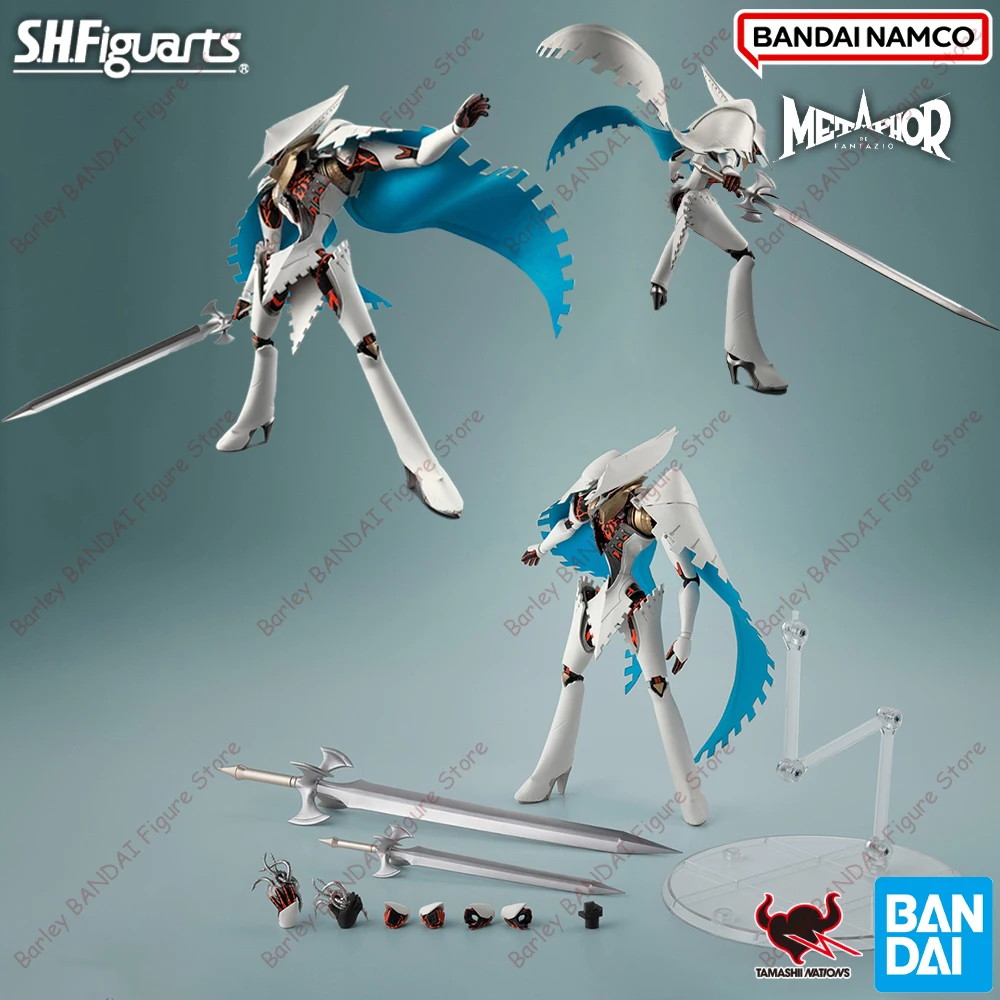 

BANDAI Original Genuine S.H.Figuarts Metaphor: ReFantazio Seeker Anime Figure Action Figurine Model Toys Holiday Gifts For Kids