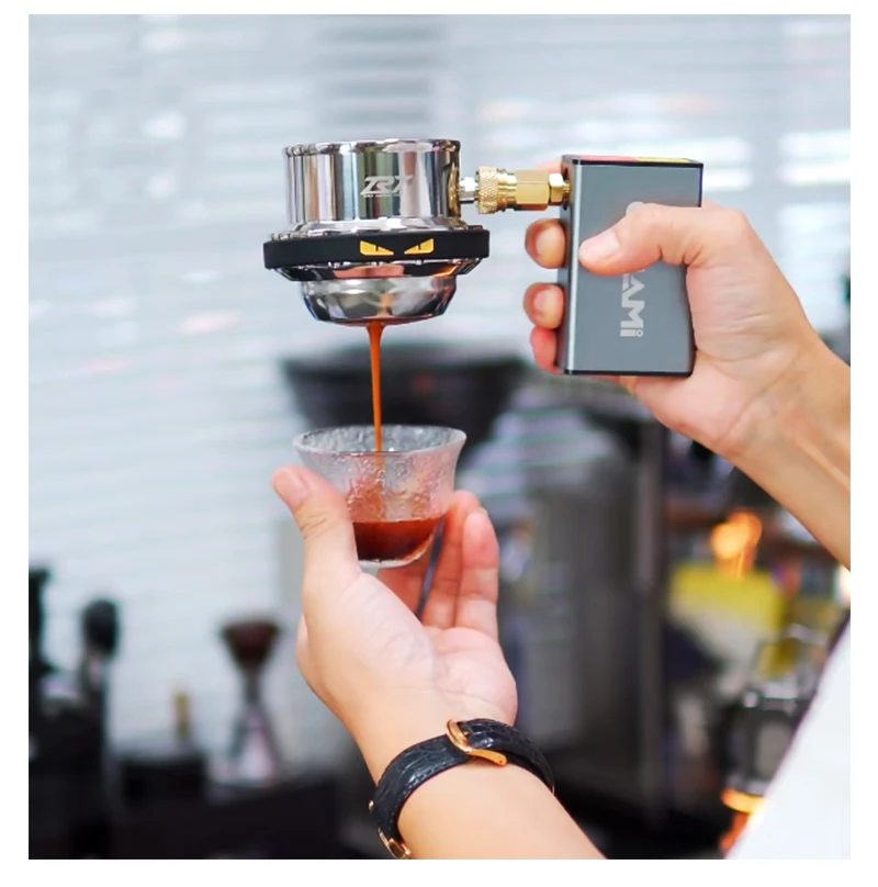 Manuelle Luftdruck-Espressomaschine mit Luftpumpe, 10,3 Bar, Kaffee-Essenz-Extraktion, Americano, für tragbare manuelle Espressomaschine ‌ – Detail 10