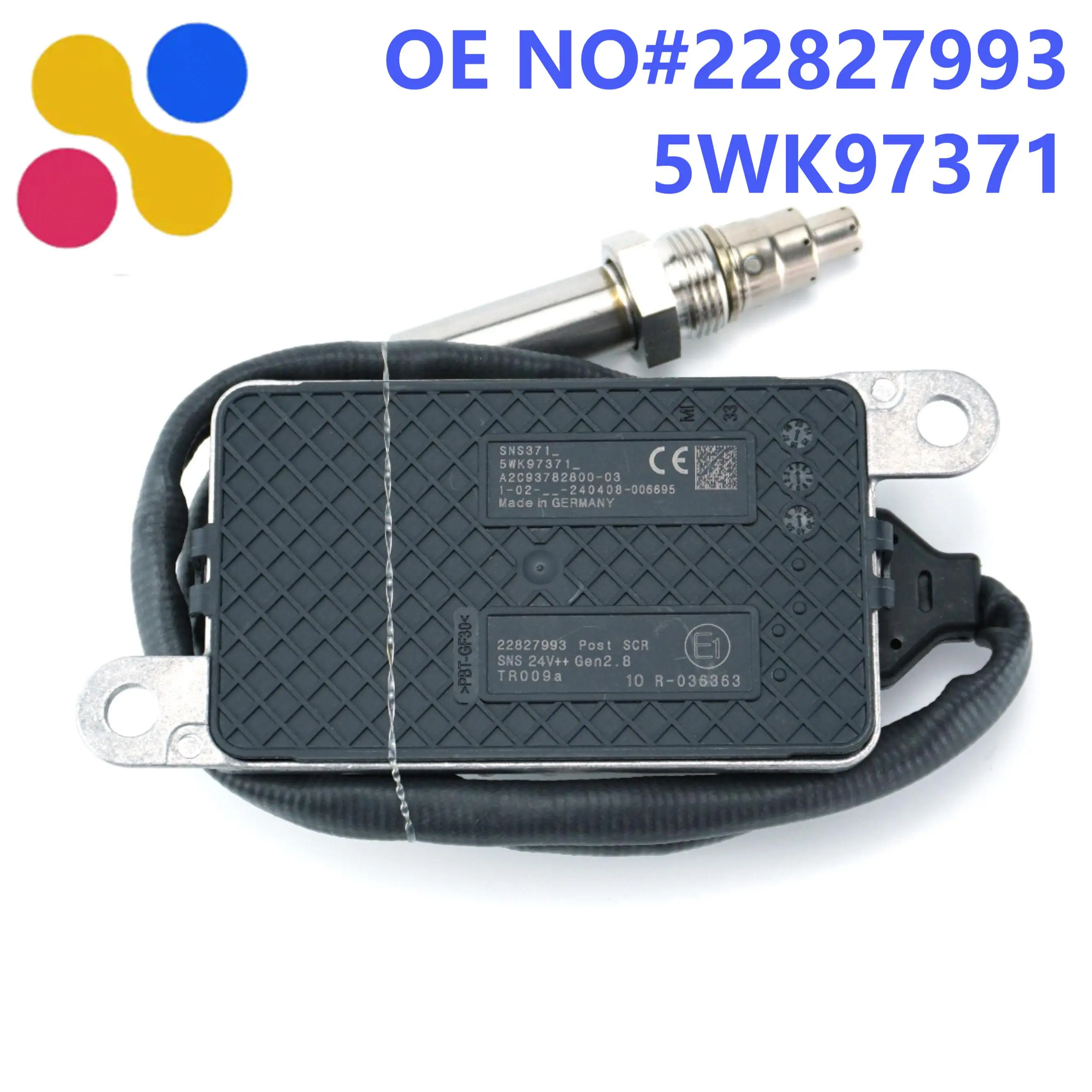 5WK97371 22827993 Oryginalny Nowy Czujnik Tlenków Azotu NOX Do Ciężarówek VOLVO