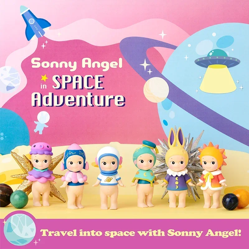 Sonny Angel Space Adventure Space Series Blind Box Toys Doll Cute Anime Action Figure Ornaments Christmas Gifts Desktop Home