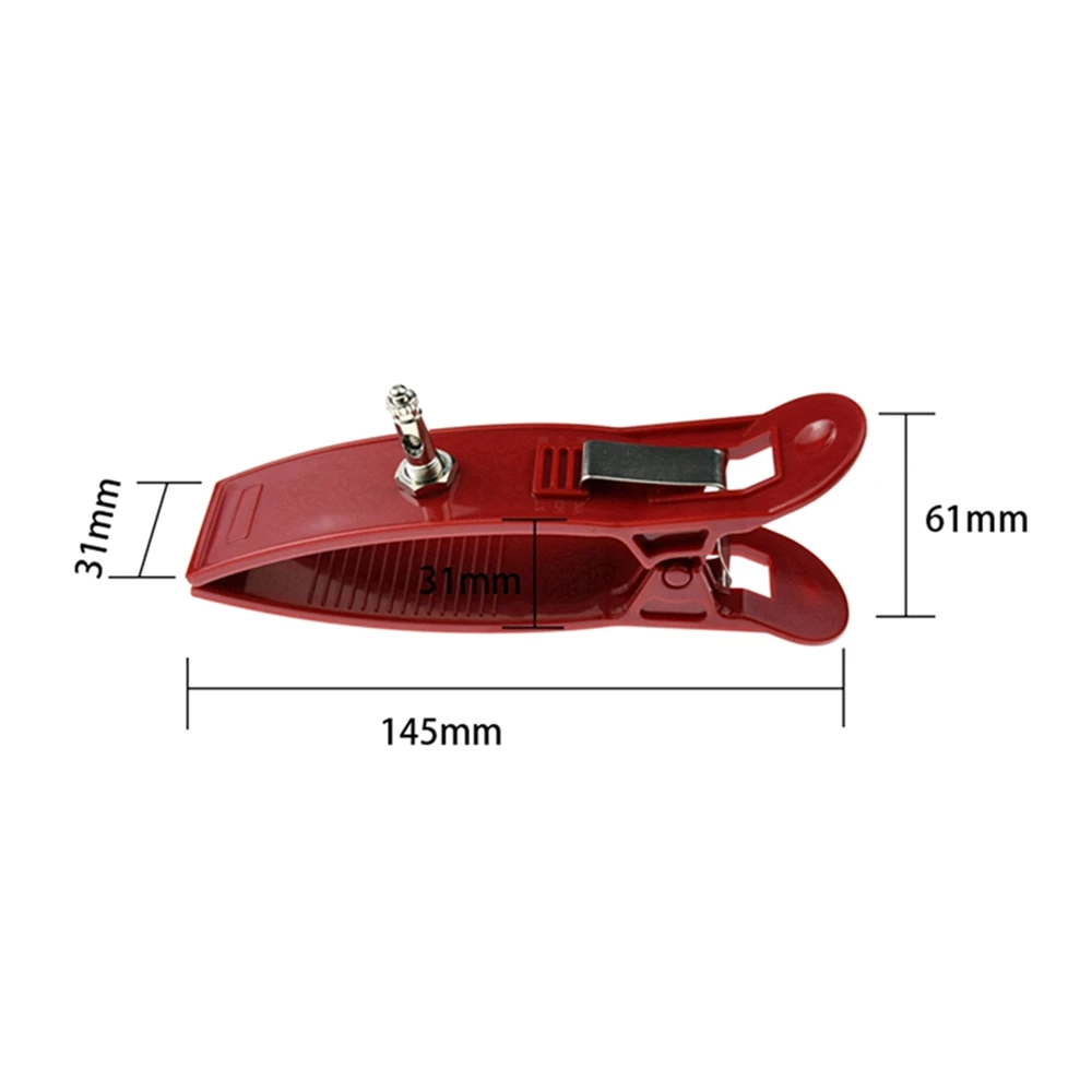 Nickel Plated Multifunctional Ekg Limb Clamp Clip Electrodes with Metal Spring,metal Spring Adjustable Tightness,for Ekg Machine