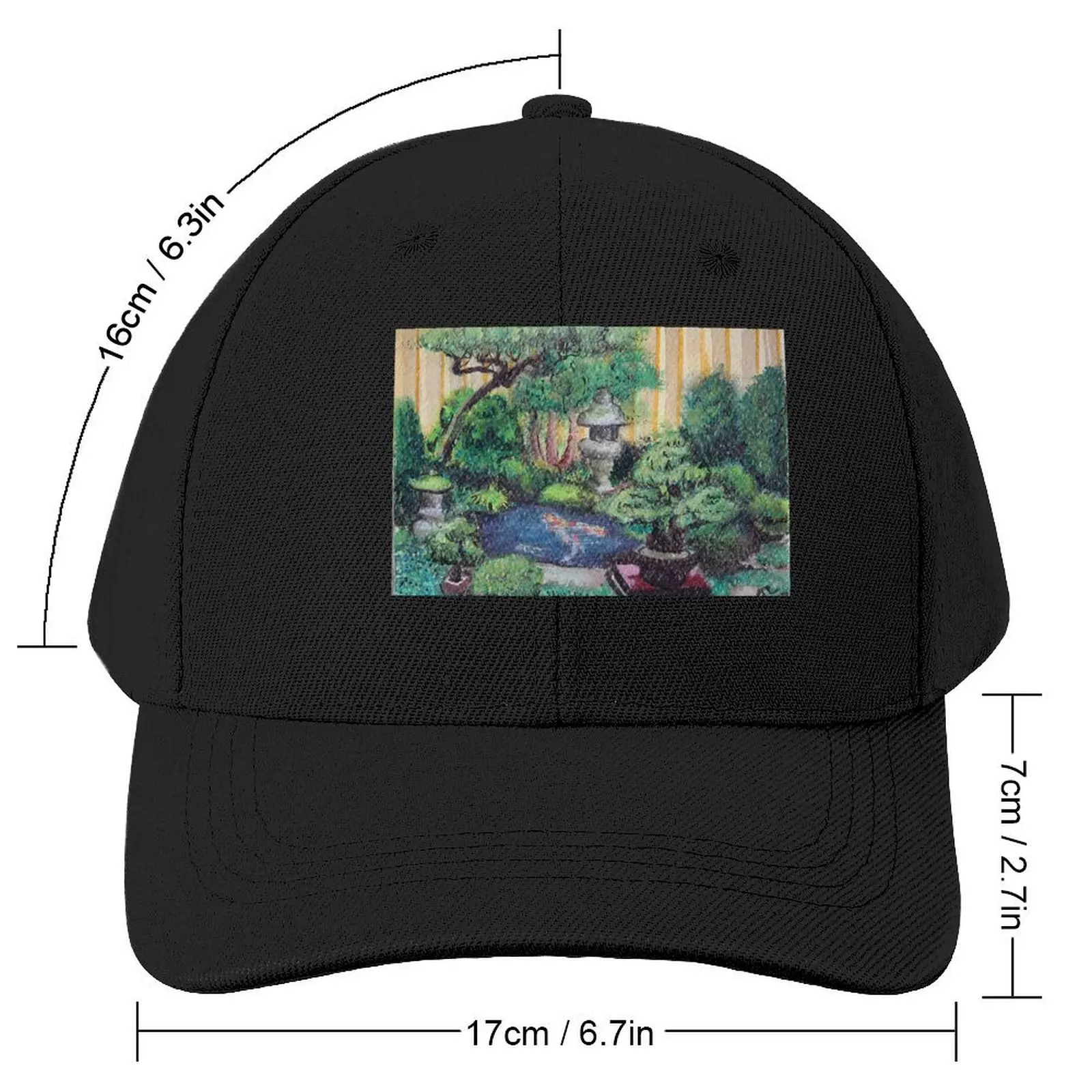 Miyajima Garden Baseball Cap Kids Hat Mountaineering Gentleman Hat Men Women's