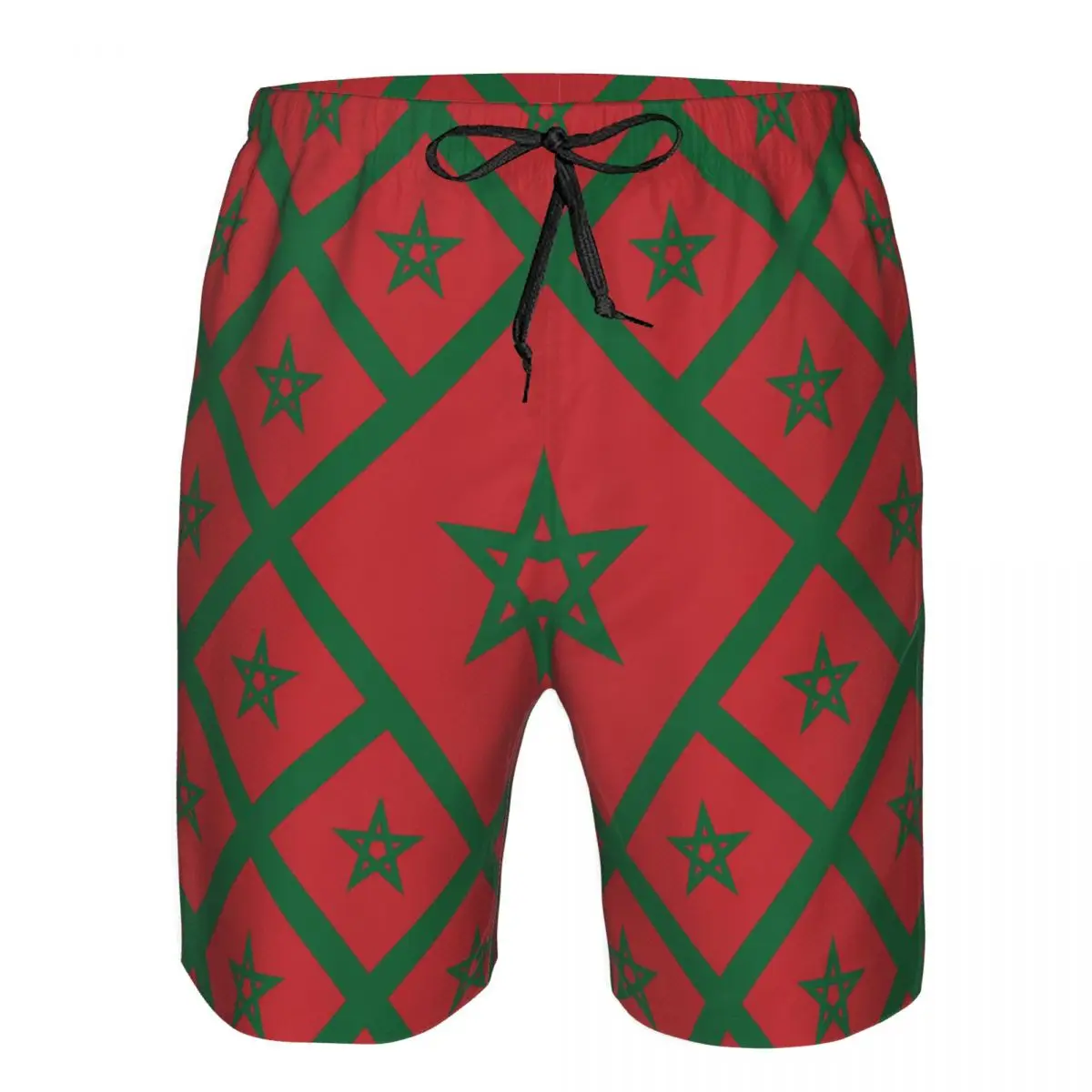 

Swimsuit Man Summer 2023 Gym Shorts Men's beach sport Morocco Flag