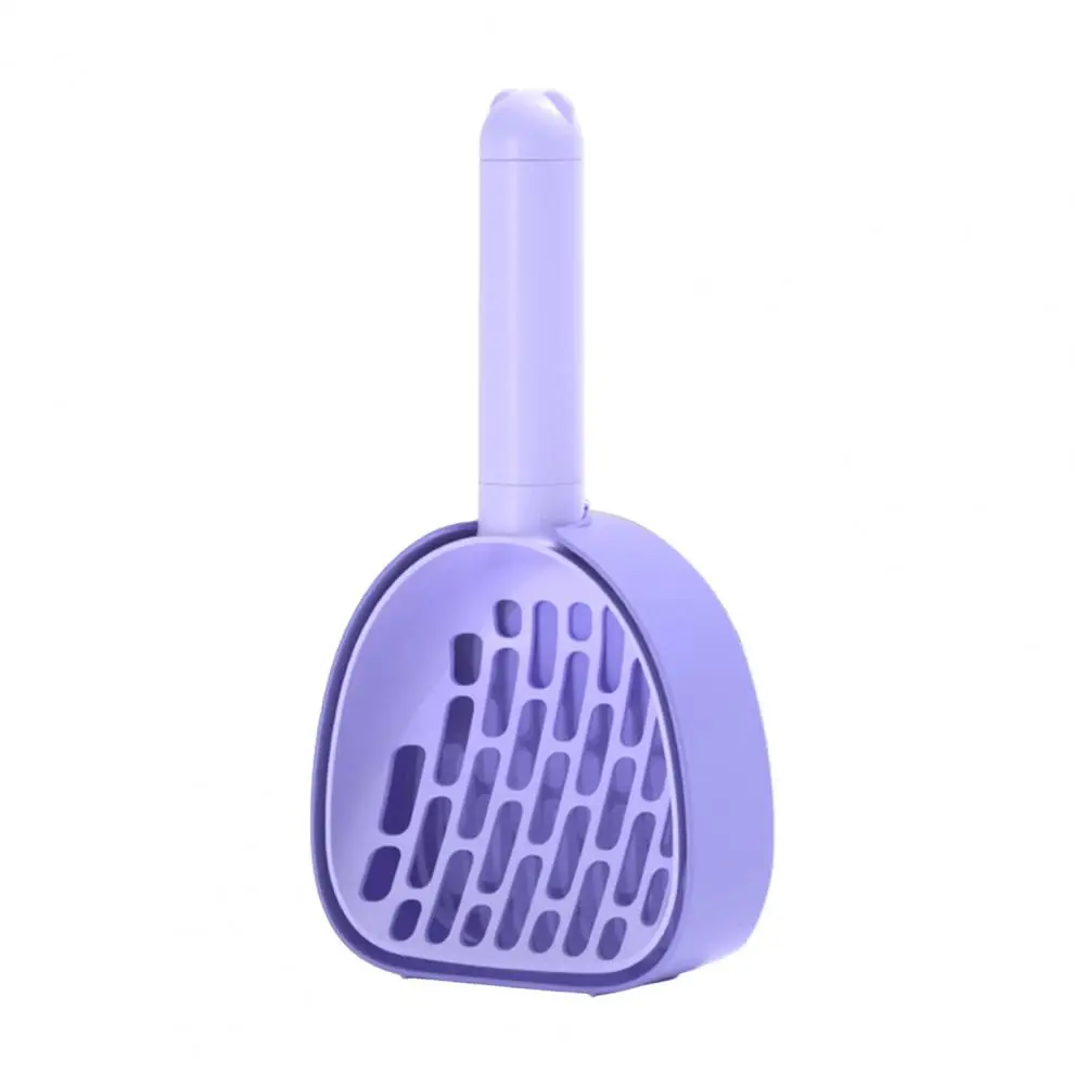 

Cat Litter Scoop，with Garbage Bag Storage，Plastic，Kitty Litter Shovel，for All Cat Litter Staggered Holes Garbage Shovel