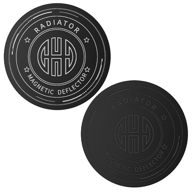 Placa refrigeración para teléfono móvil, Mini pegatinas magnéticas universales para radiador teléfono móvil, área para