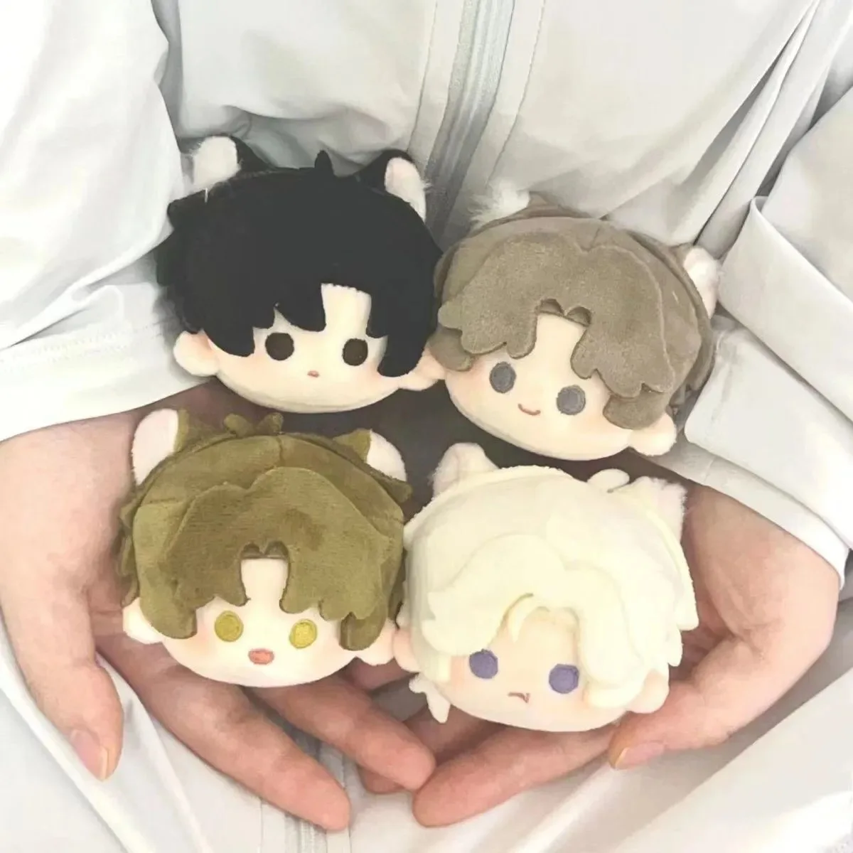 

Super cute 10cm group pendant with cotton doll world, easy to encounter cosplay attributes for little Gu Dong