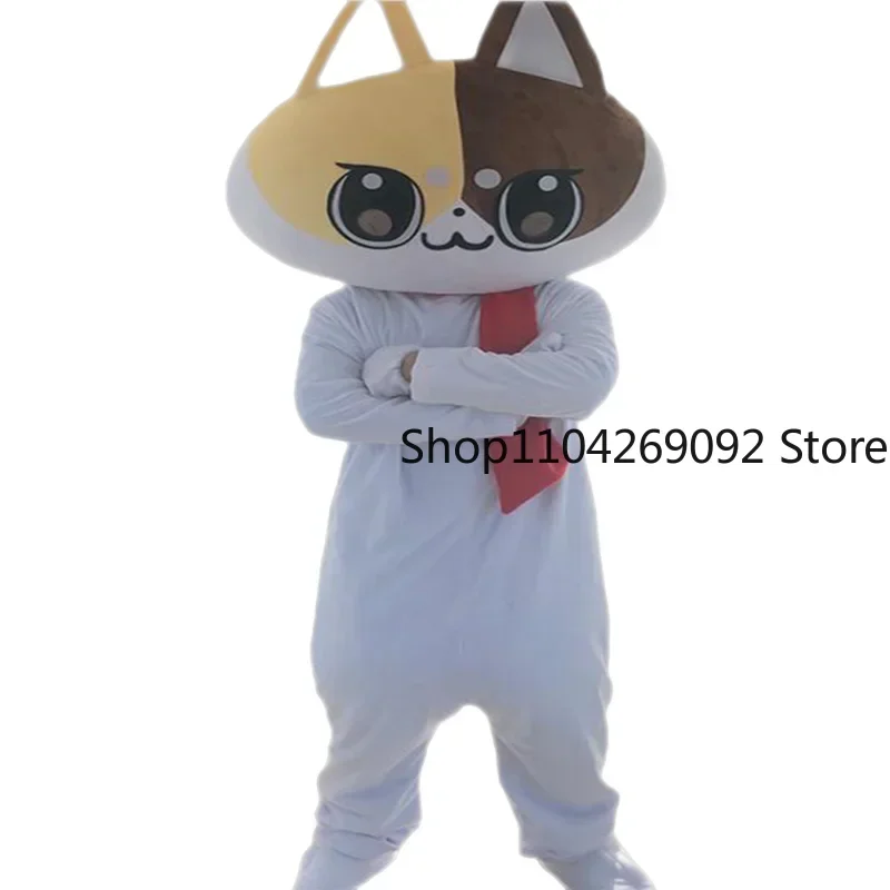 

New Discount Factory Sale Cat Mascot Costume Adult Size Halloween Cat Cartoon Costume Fancy Party Stage Performance Dress