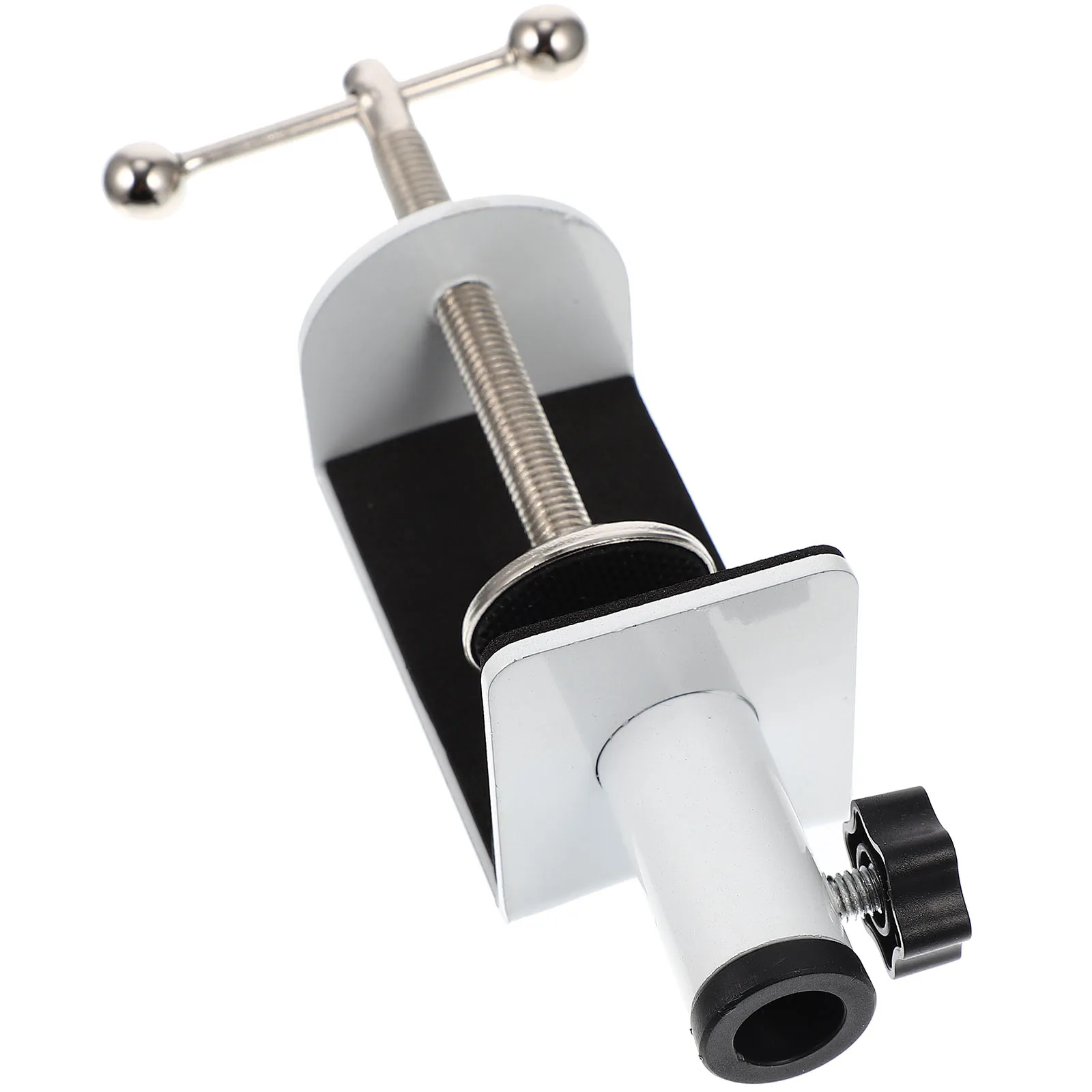 

Cantilever Bracket Clamp Holder Adjustable Clip Desktop Stand C-clamp Support Shape Clips Iron Mounting Durable Sturdy Table