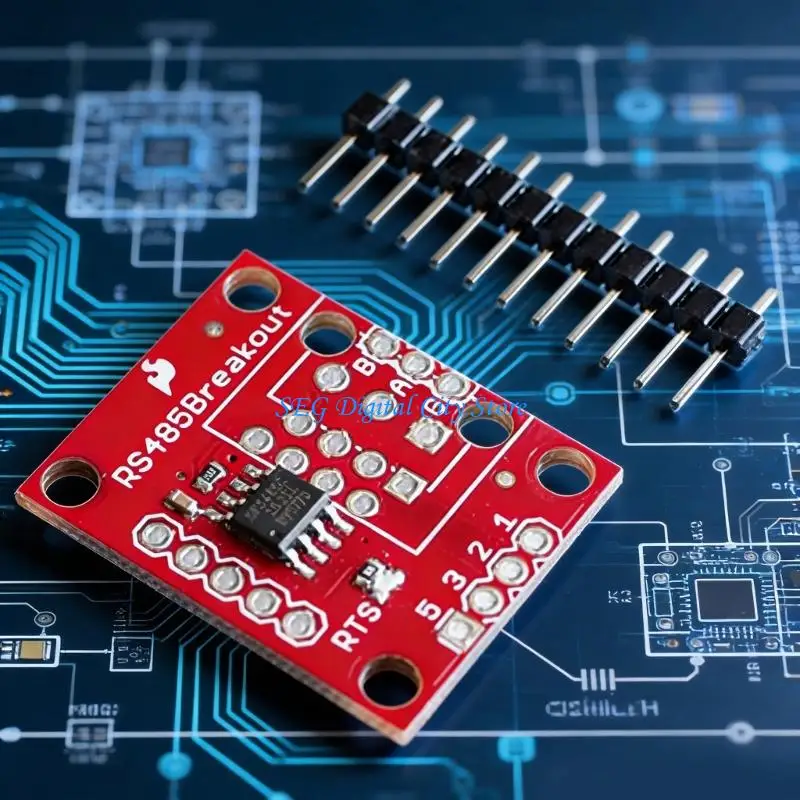 U75B RS485 To TTL Module RS485 Module SP3485 RS485 Development Board Communication Module For Long Distance Transfer