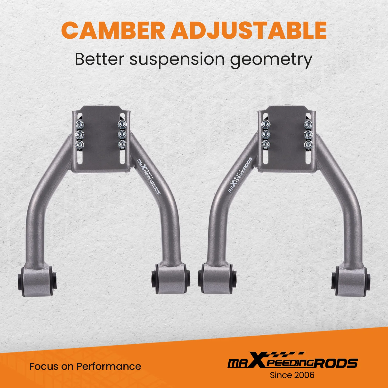 2pcs  Adjustable Front Upper Camber Control Arms Kit for Honda CRV CR-V 1997-2001 RD1-RD3 Pair
