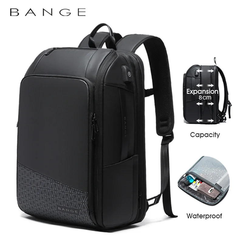 

Travel Business Backpacks 15.6" Laptop Scalable Large Capacity Anti-theft Male Women Luxury Luggage Bags