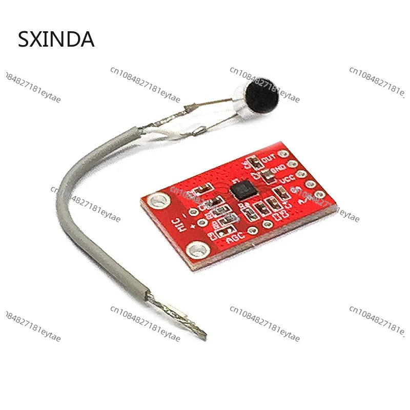 10pcs MAX9814 Electret Microphone Amplifier Sound Acquisition Module with  Function Sabor