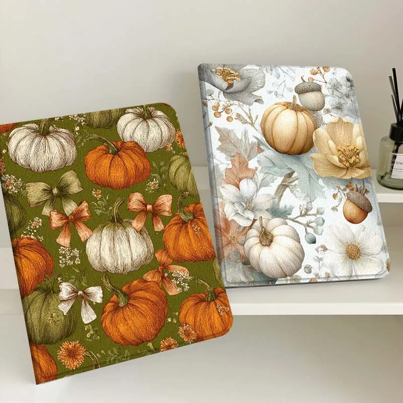 

Cartoon Pumpkin Bow Pattern Gift Tablet Case For Samsung Tab Galaxy S6 S11 A A7 A8 A9 A11 10.1 10.4 10.5 Plus Lite