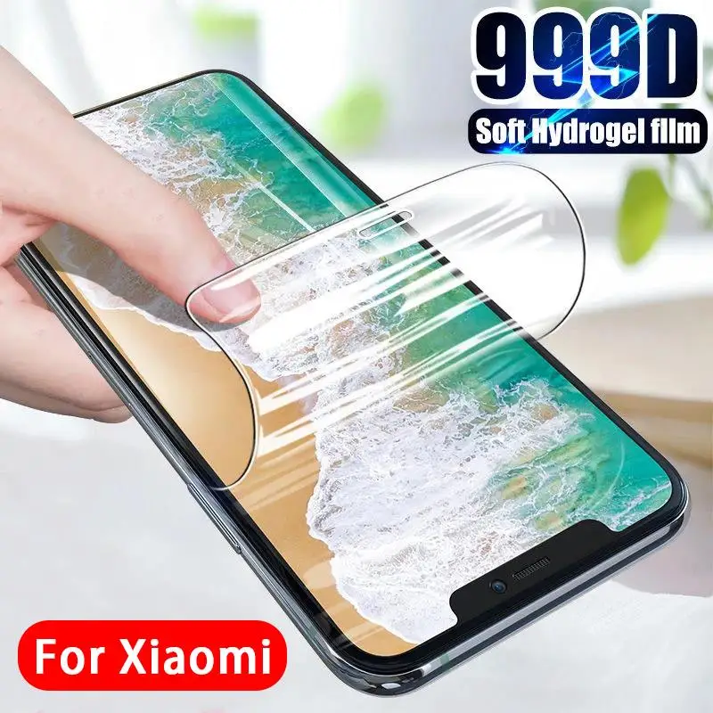 

Full Cover Hydrogel Film For Xiaomi Mi 12 12X 11 Lite 5G NE Screen Protector Xiomi Mi11 Pro 10T 9T 9 SE 8 Note 10 Lite Not Glass