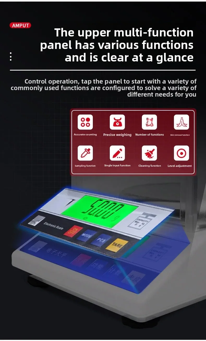 ميزان الطاولة، مختبر المجوهرات الإلكترونية الدقيقة، توازن الوزن باللغة الإنجليزية