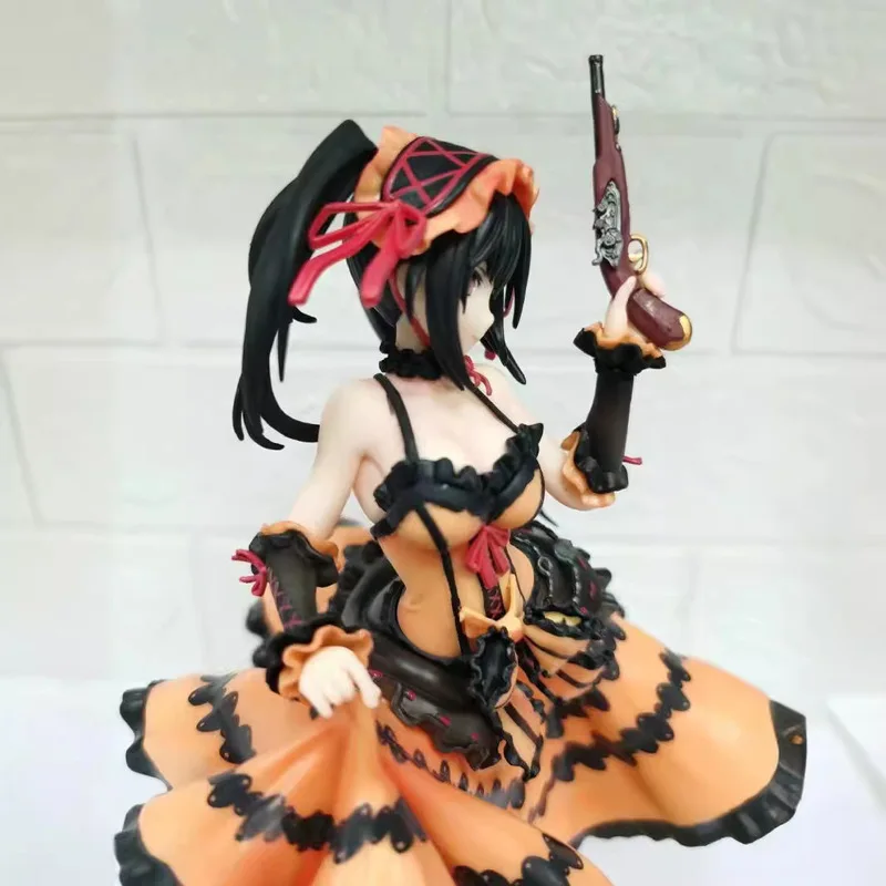 2025 New Figma585 Date A Live Tokisaki Kurumi Action Figure Tide Decoration Acgn Desktop Decoration Birthday Christmas Gift Toy