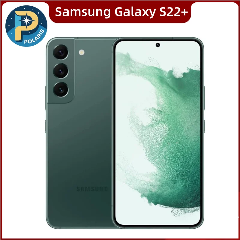 Оригинальный Samsung Galaxy S22 Plus 5G S22+ S906U1 S906B S906E S906N S9060 128ГБ/256ГБ ПЗУ, практически новый Android-смартфон