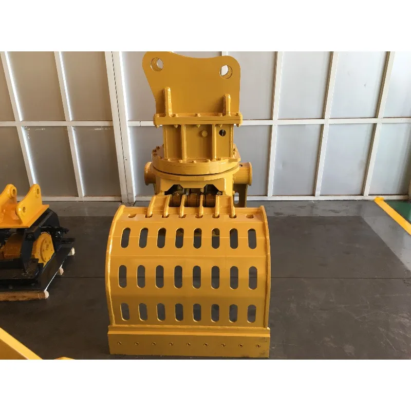 Customized High Strength Steel Demolition Grab Clamp Wear Resistant Hydraulic Grab For Building Demolition Work