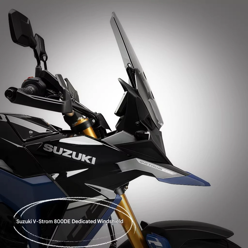 

For SuzukiMOTO DL800DE Premium Windscreen Height Increased Front Windshield for V-Strom 800DE Modified Accessory