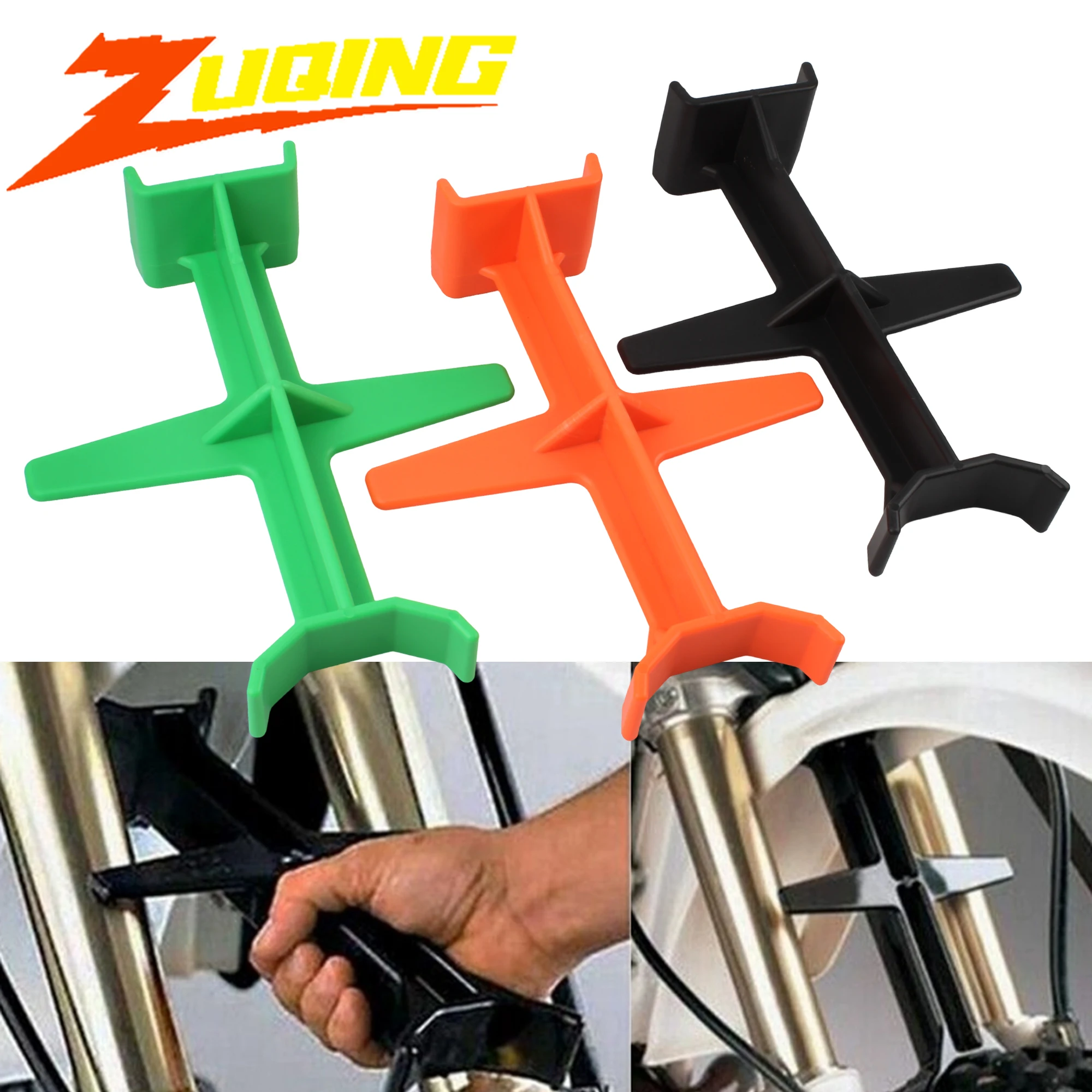 

Пластиковая вилка для мотокросса, велосипед для грязи, защита вилки, распорка для Yamaha Suzuki Honda CR80 CR250 CRF450R DRZ400S