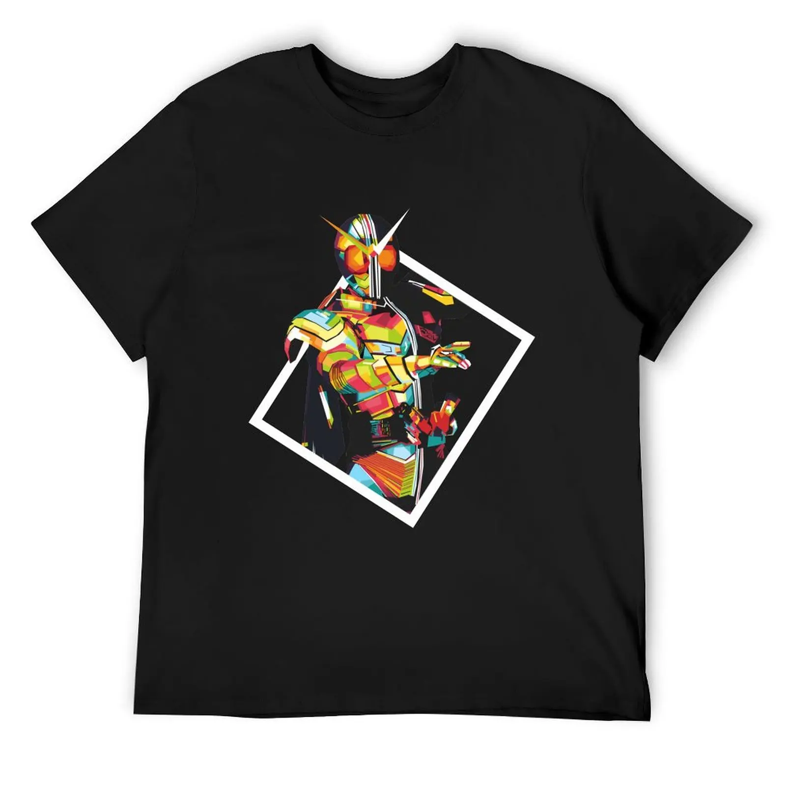 

Kamen Rider W T-Shirt T-shirts oversize new edition summer clothes shirts graphic men clothings