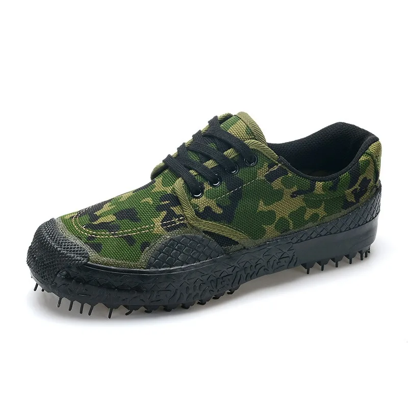 Anti-slip breathable men\'s wear-resistant labor protection shoes hiking camouflage shoes work shoes