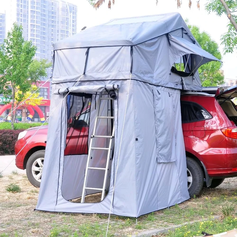 車用キャンプテント（アネックスルーム付き）、車用ルーフトップ - Roof Top Tent Annex Room のレビューと価格