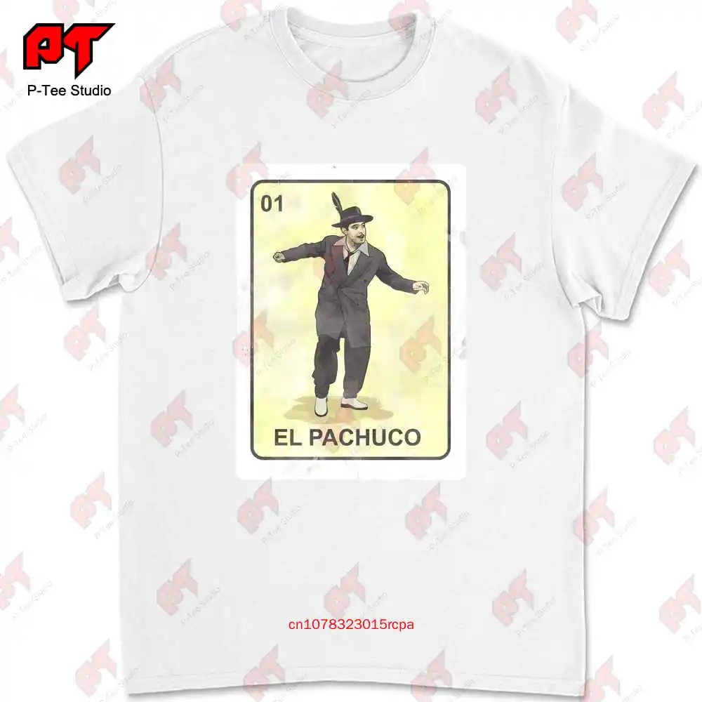 Tin Tan Loteria T Shirt Pachuco Cholo Chicano Mexico G01Y