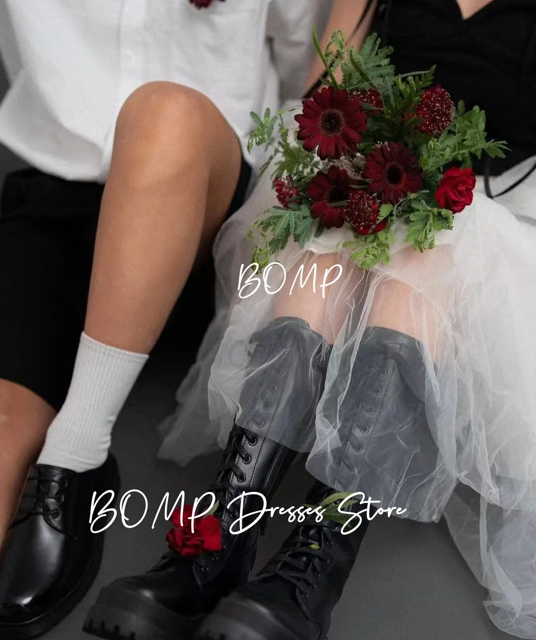 ZHIO – robe de soirée de mariage coréenne, couleur contrastée, bretelles Spaghetti, en Tulle, ligne a, pour séance Photo, robe de réception de mariée personnalisée