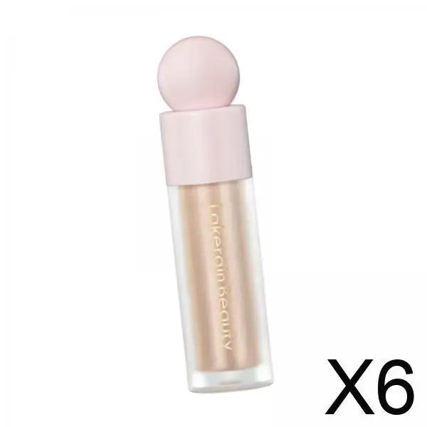 Marcador líquido portátil 7.5ml shimmer glitter maquiagem vara paleta para rosto e corpo destaque presente cosmético