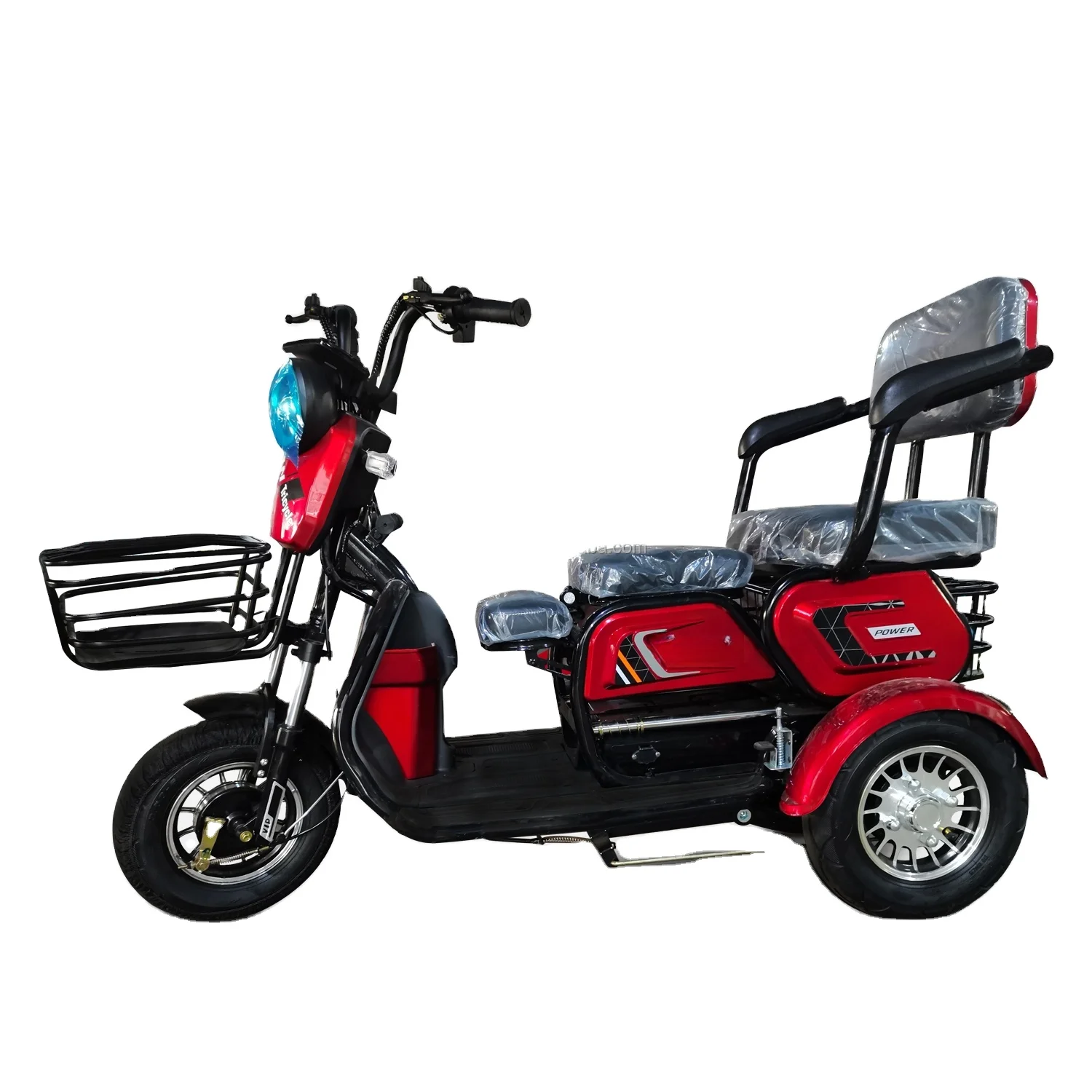 

SXLL China three-person electric passenger tricycle cargo electric tricycle passenger and cargo electric tricycle