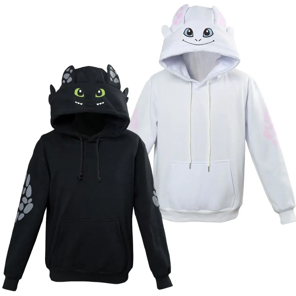 Toothless Cosplay Hoodie Men Women Costume How To Train Cosplay Your Dragon Hoodie Fantasia Casual Sweatshirt Halloween Clothes