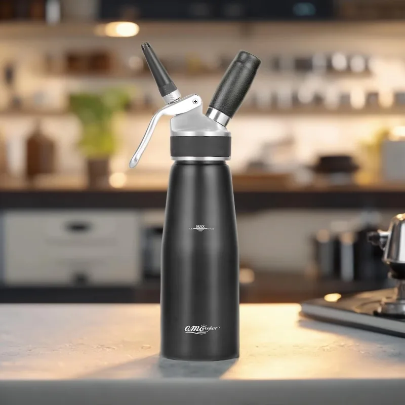 

Commercial aluminum food tiramisu whipped cream dispenser for cream maker dessert tools