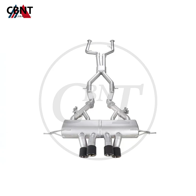 

CBNT Valvetronic Catback с глушителем клапана для BMW S58 G80 G82 M3 M4 3.0T 2021-клапанная выхлопная труба SS304 тюнинговая выхлопная система