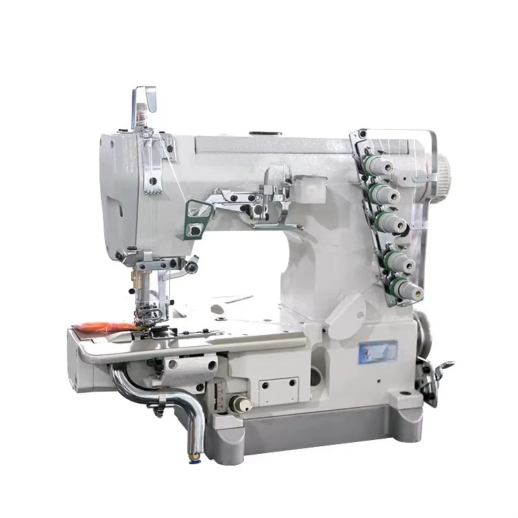 Gc600-35BB Direct Drive High Quality Cylinder Bed Bottom Hemming Interlock Coverstitch Sewing Machine for T-shirt