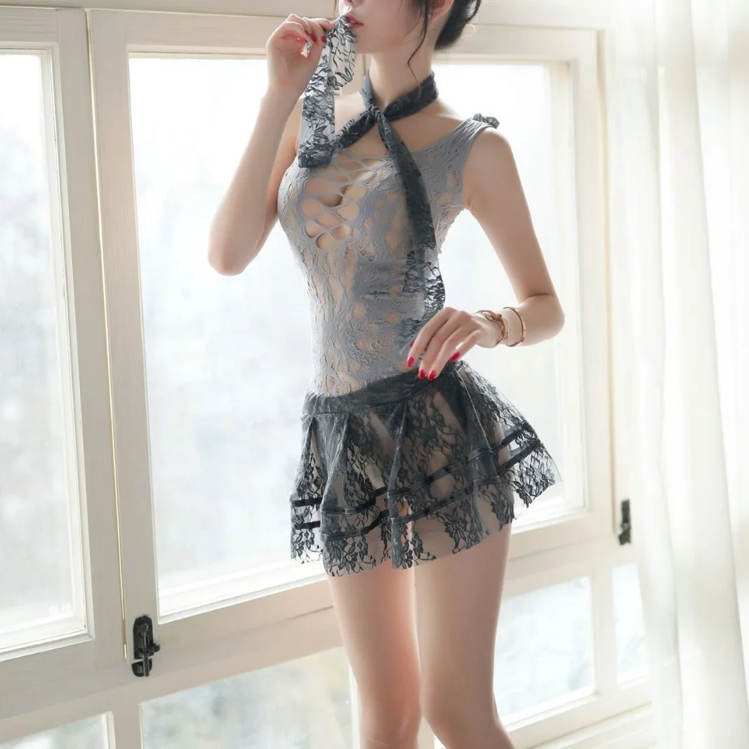 بيجامة الجنس الملابس الداخلية الأوروبية والأمريكية الجنس الأوروبية والأمريكية مثير التجارة الخارجية المرأة مثير منامة #2