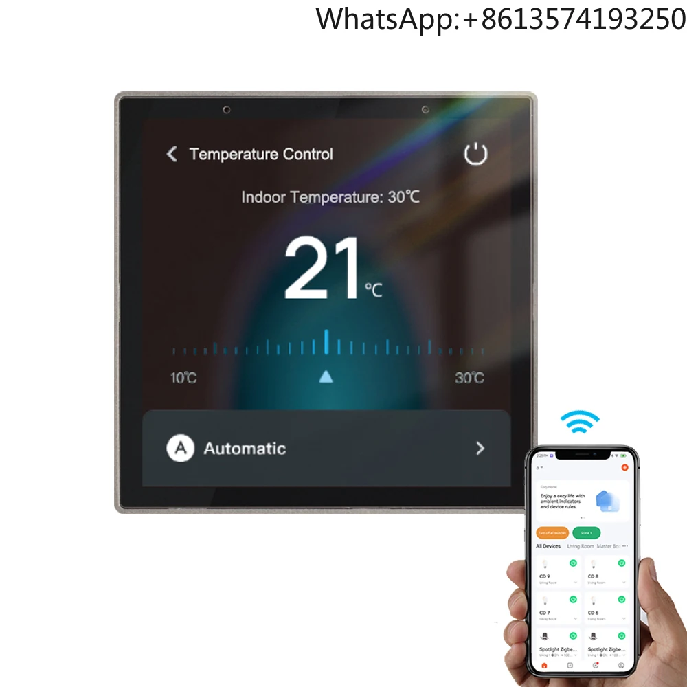 

2023 Tuya Wireless Smart Home Zigbee Gateway Alexa Voice Control New Built-in WiFi Bar Style Remote Control via Smart Life APP