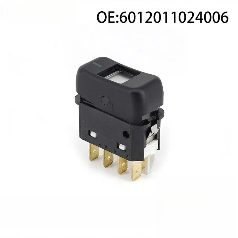 

For Mercedes-Benz 2008-18 Power Window Switch 6012011024006 OEM Replacement Direct Fit Master Control Single Button ABS Material