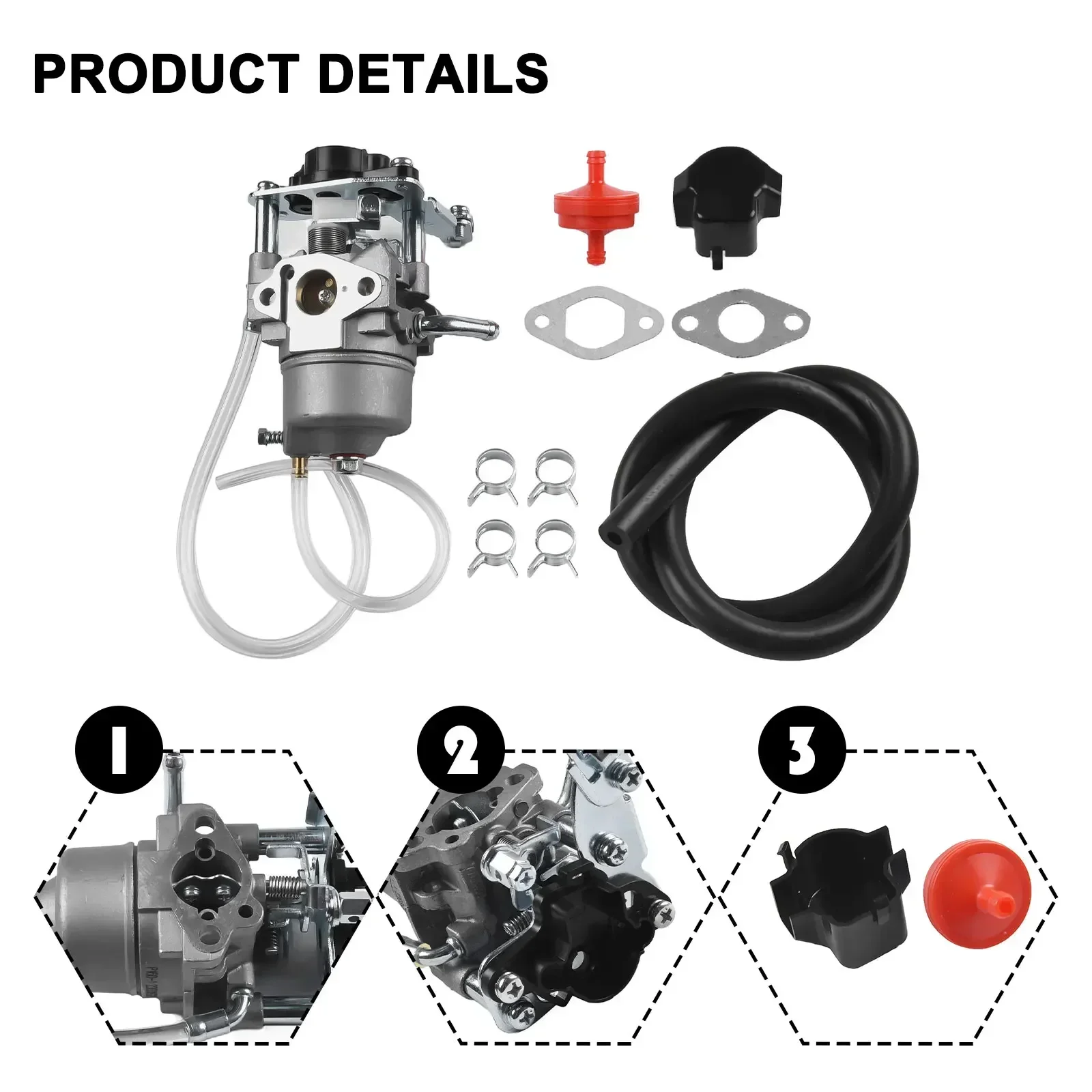 Kit de carburateur pour générateur, tondeuse à gazon 308054124, outils électriques de jardin, pièces de carburateur, accessoires de remplacement, RYi2300BT, RYi2300BTA