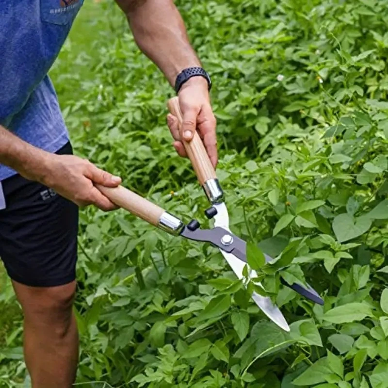 

Garden Long Pruner Set Telescopic Hedge Clippers Pruning Shears Soft Plant Branch Cutter Boxwood Trimmer Professional