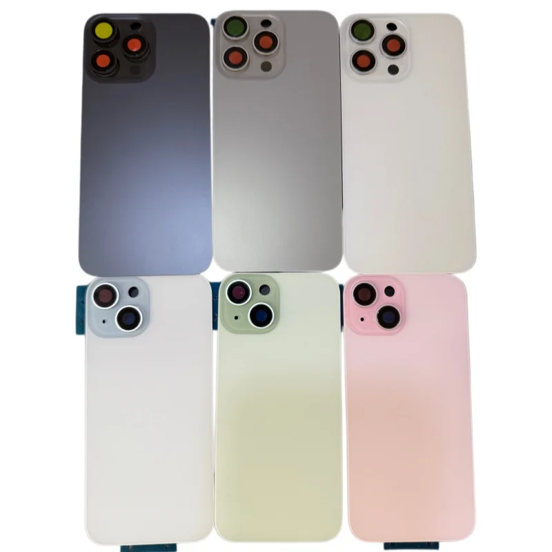 1 sztuka – tylna szybka do iPhone 16, 15 Pro Max, 14 Plus, z magnetycznym mocowaniem, do wymiany i naprawy, tylna obudowa, szkło. — zdjęcie produktu 6