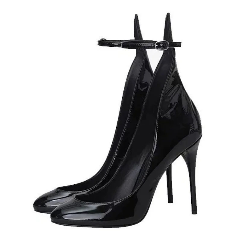 

Новые брендовые женские босоножки на очень высоком каблуке с круглым носком на тонком каблуке, женская обувь на мелком каблуке, летние пикантные вечерние свадебные платья, женские туфли-лодочки