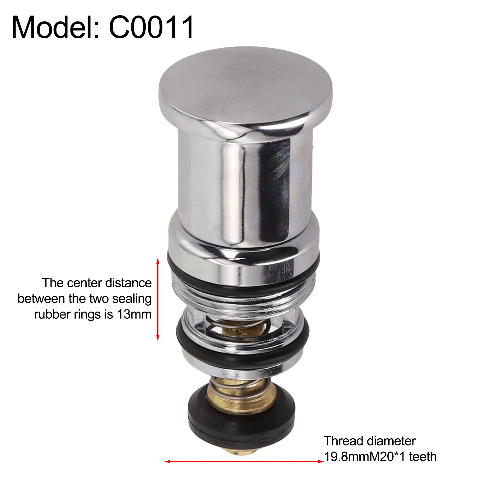 Bathing Experience Shower Switch Valve Spring-Loaded Valve As Shown Brass Lever Valve Core Copper Chrome Plating