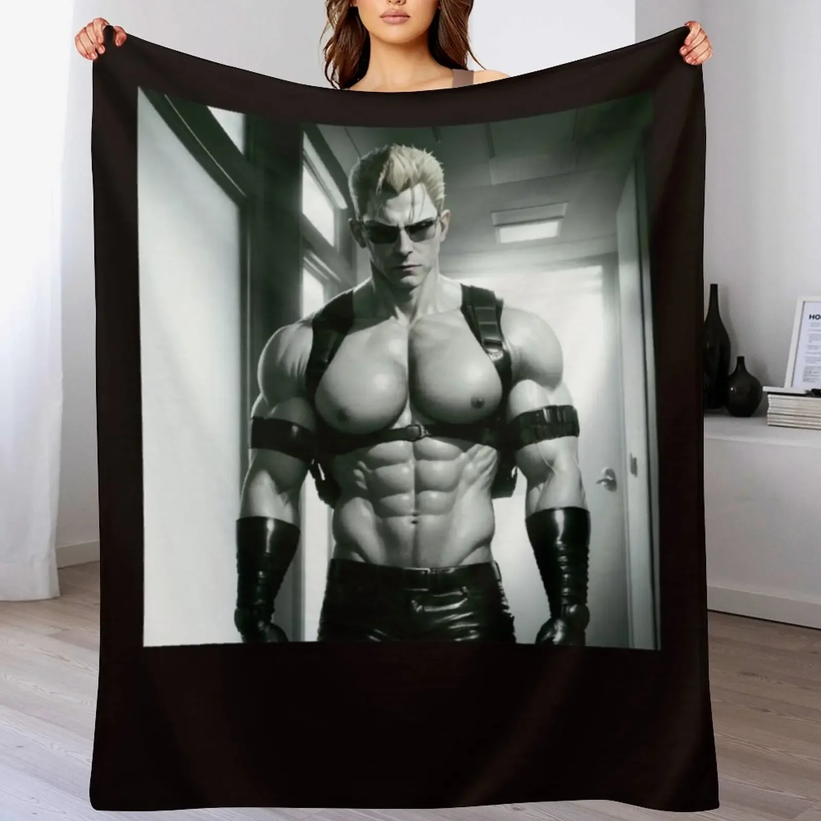 

Albert Wesker Hot Throw Blanket Reusable Durable Soft Blanket for All Seasons